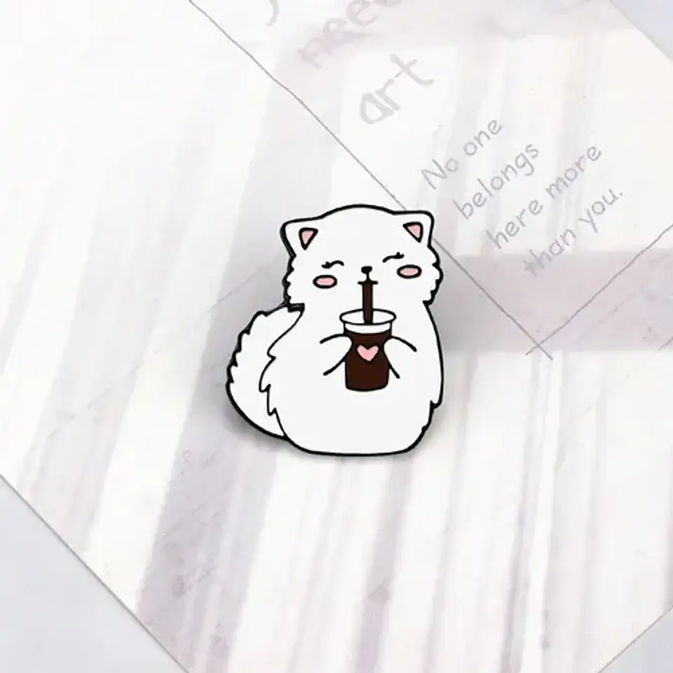 Pins De Gatos / Gatitos Kawaii / Broches Metálicos (pines) 10