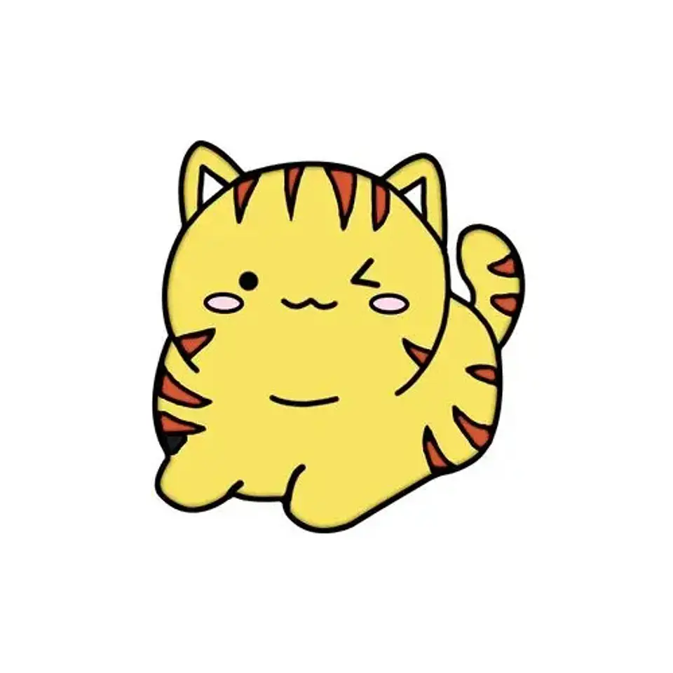 Pins De Gatos / Gatitos Kawaii / Broches Metálicos (pines) 12