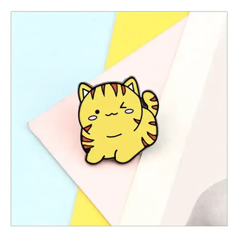 Pins De Gatos / Gatitos Kawaii / Broches Metálicos (pines) 15