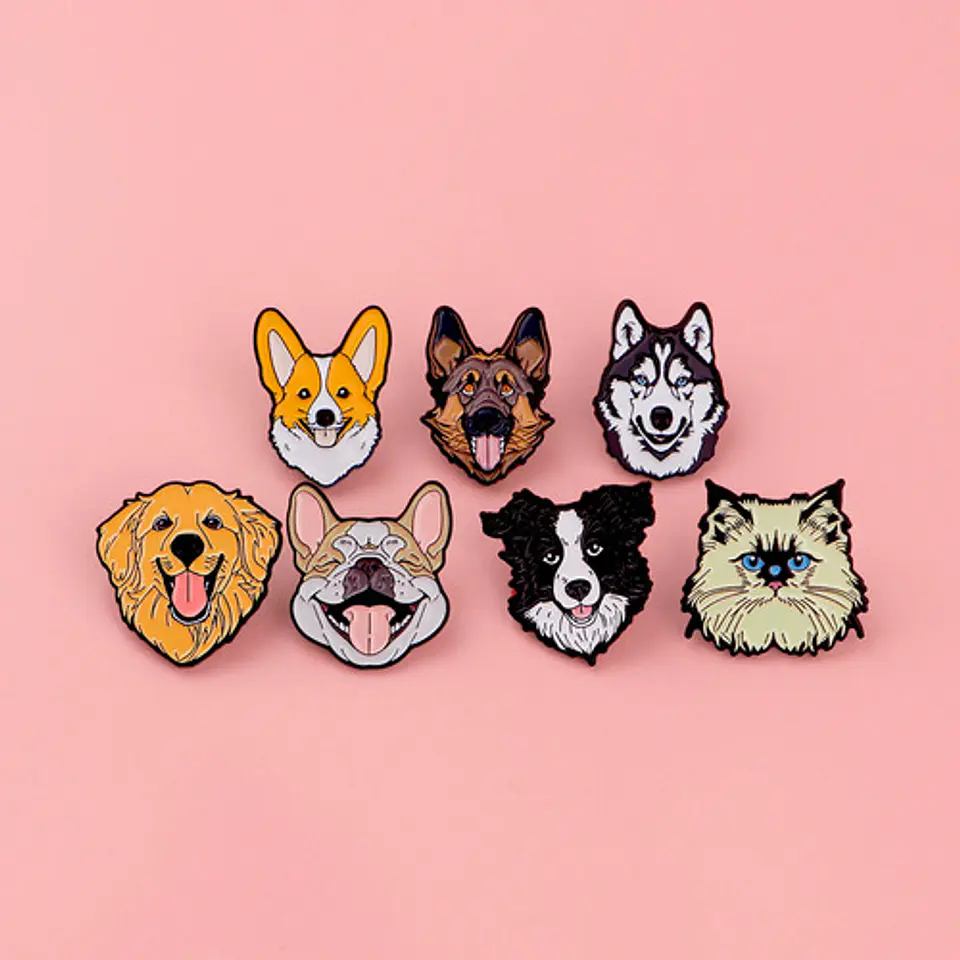 Pins De Gatos / Gatitos Kawaii / Broches Metálicos (pines) 20