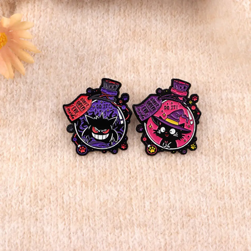 Pins De Gatos / Gatitos Kawaii / Broches Metálicos (pines) 23