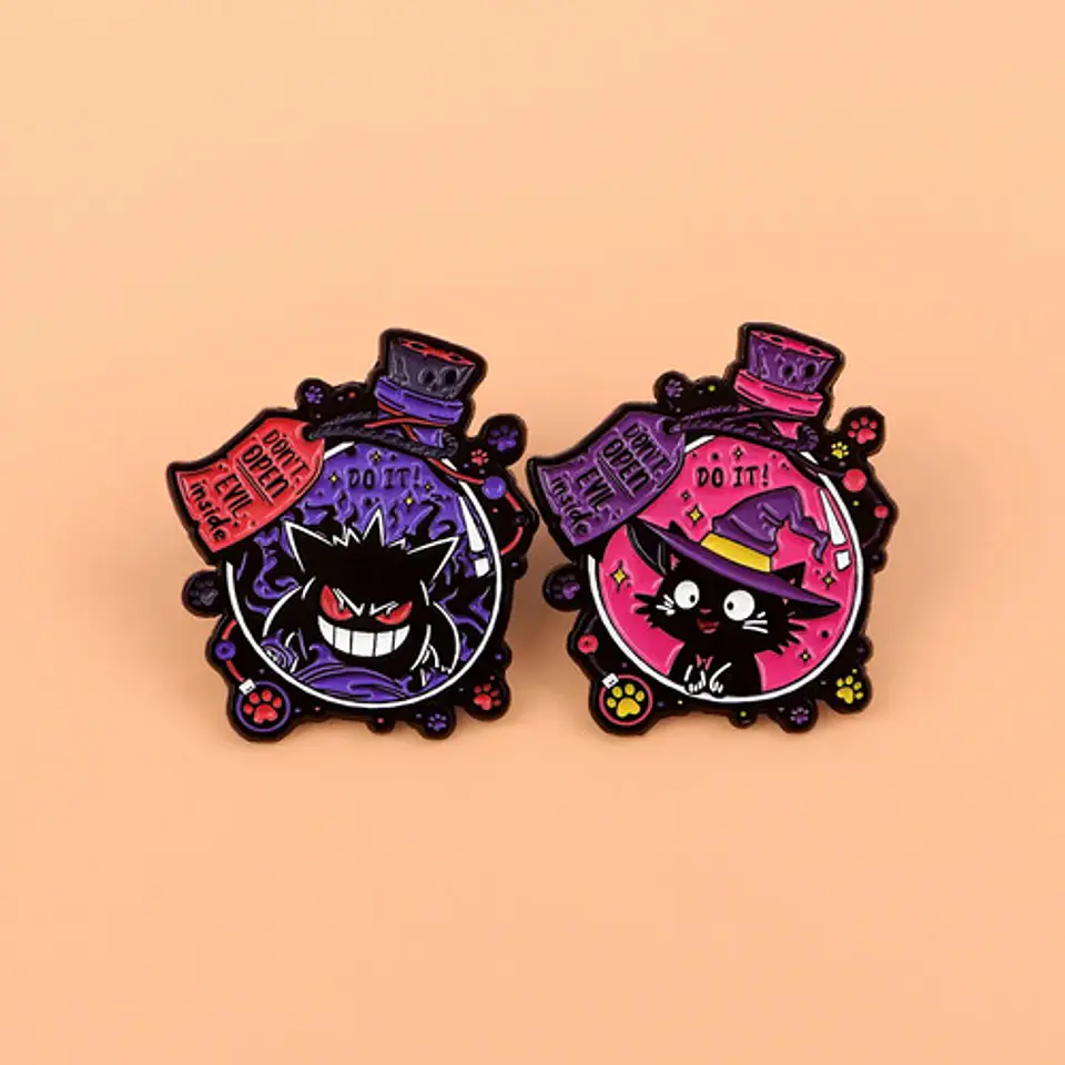 Pins De Gatos / Gatitos Kawaii / Broches Metálicos (pines) 24