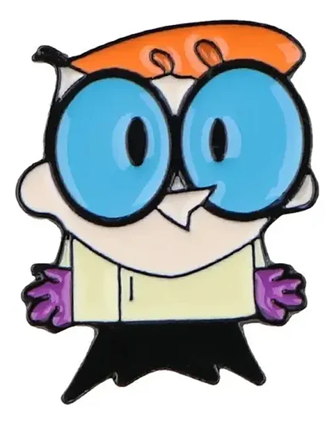 Pins Dexter / El Laboratorio De Dexter / Broches Metálicos