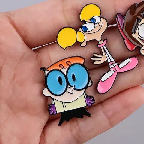 Pins Dexter / El Laboratorio De Dexter / Broches Metálicos