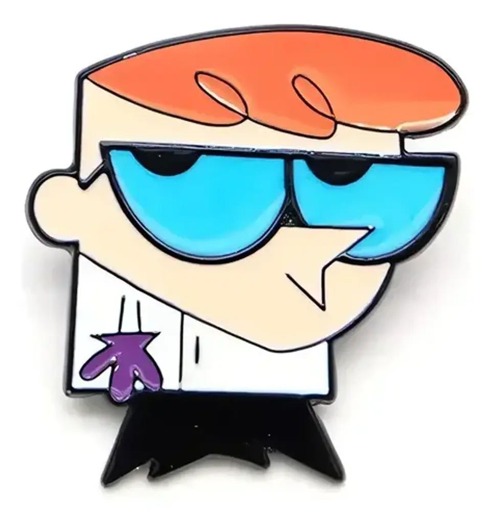 Pins Dexter / El Laboratorio De Dexter / Broches Metálicos 4