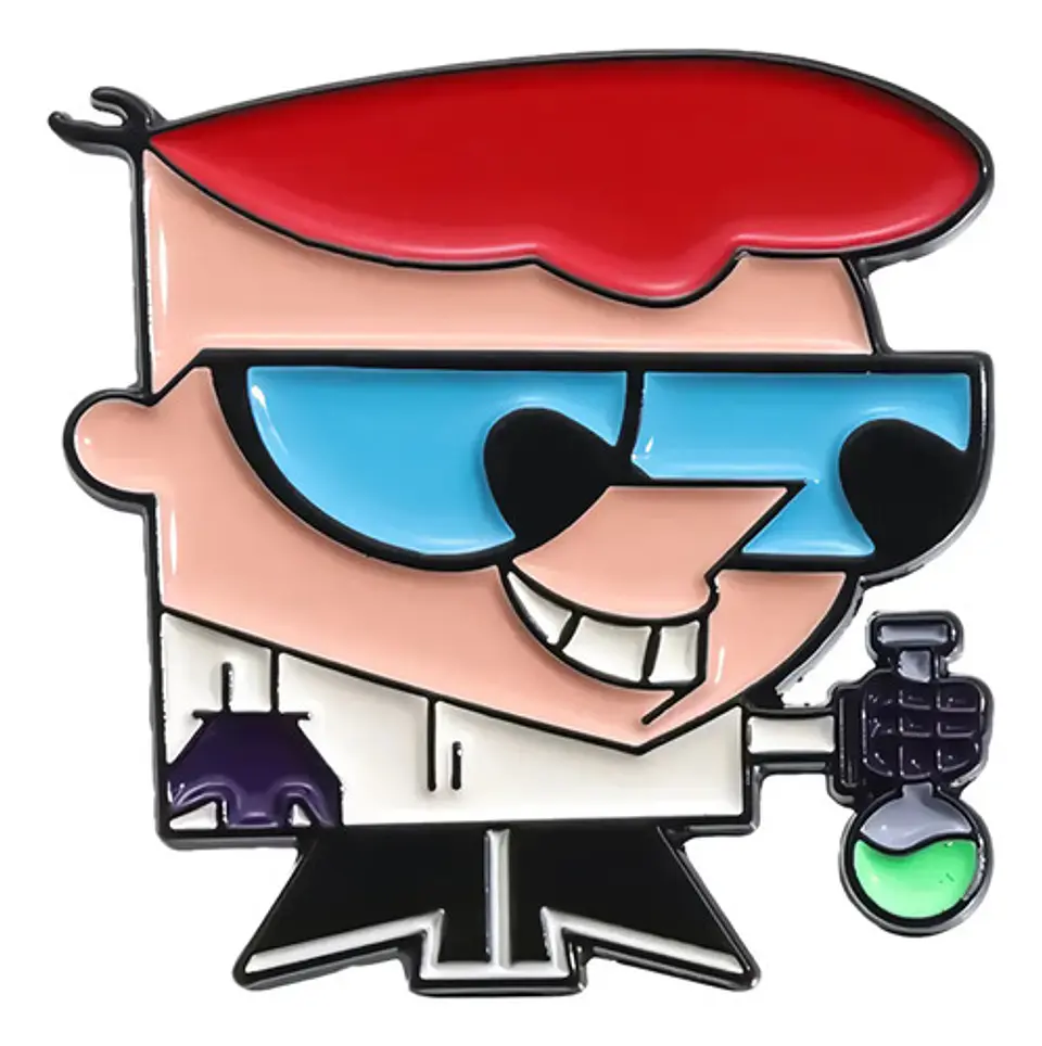 Pins Dexter / El Laboratorio De Dexter / Broches Metálicos 9