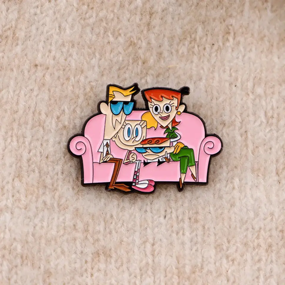 Pins Dexter / El Laboratorio De Dexter / Broches Metálicos 13