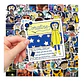 Coraline - Set De 50 Stickers / Calcomanias / Pegatinas - Miniatura 3