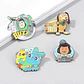 Pins Buzz Lightyear / Toy Story / (pines) Broches Metálicos - Miniatura 10