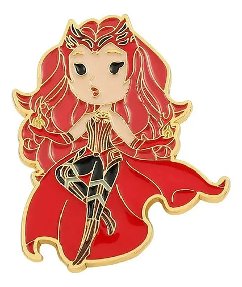 Pins De Scarlet Witch / Marvel / Broches Metálicos (pines)