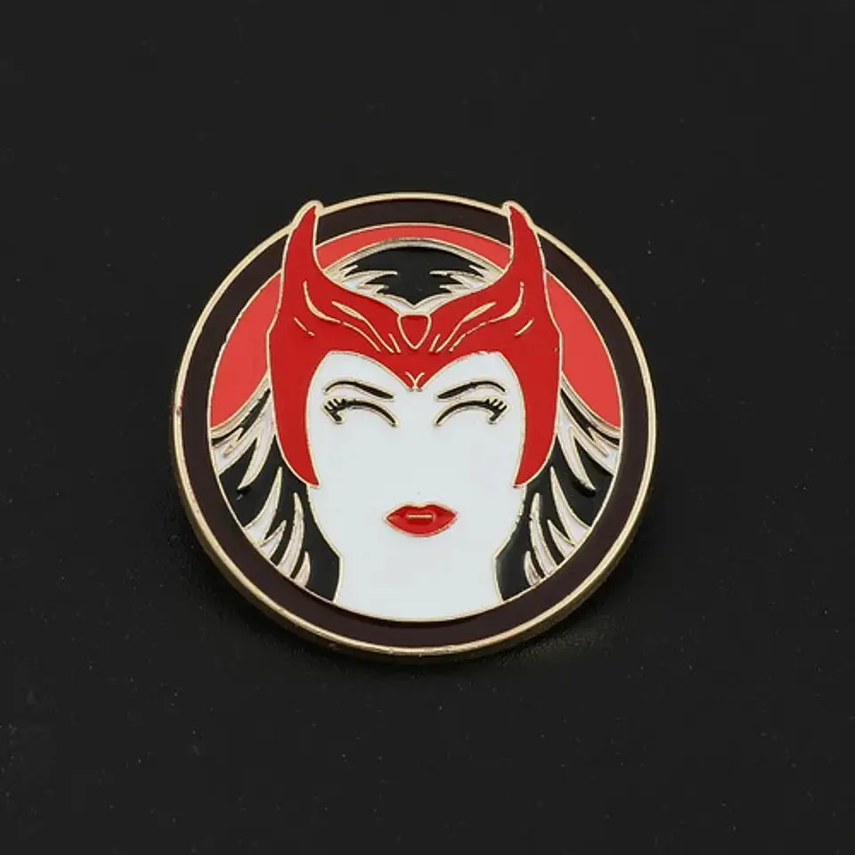 Pins De Scarlet Witch / Marvel / Broches Metálicos (pines) 6