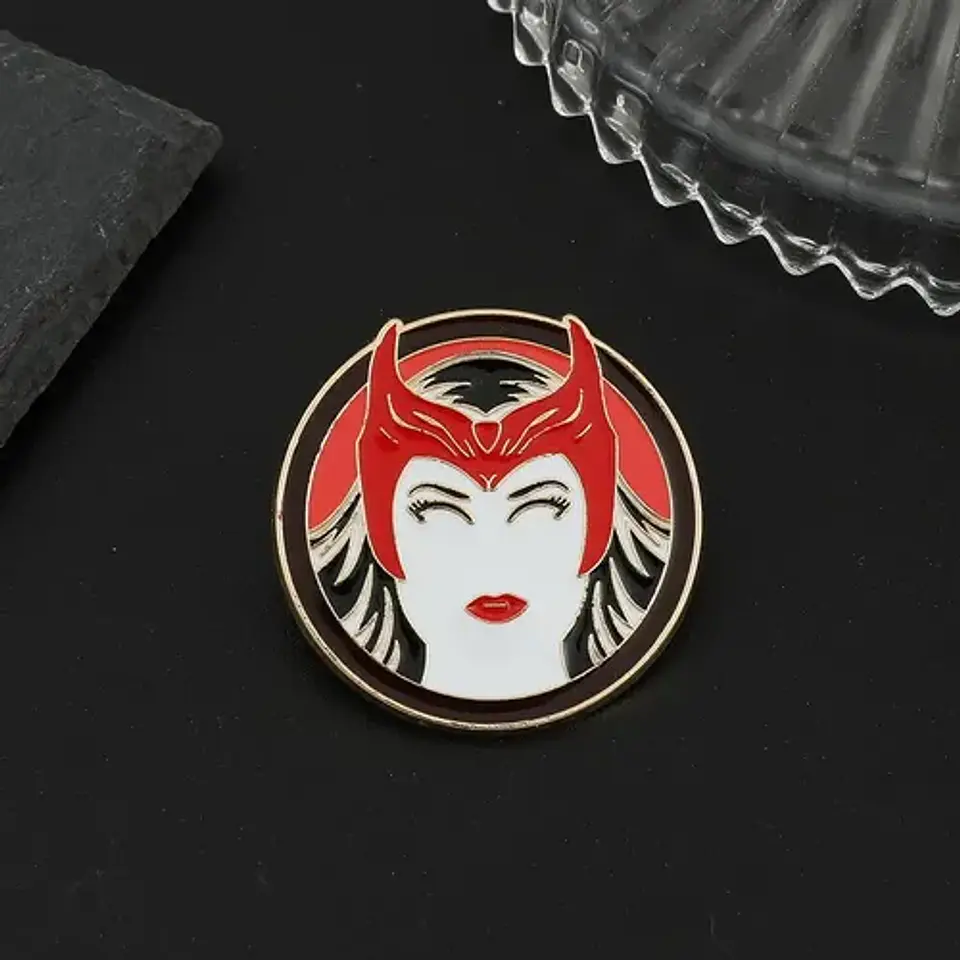 Pins De Scarlet Witch / Marvel / Broches Metálicos (pines) 7