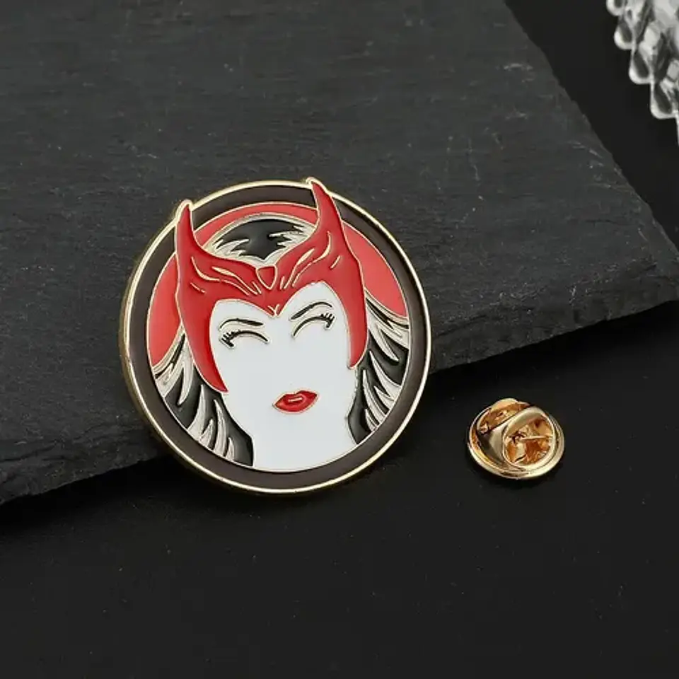 Pins De Scarlet Witch / Marvel / Broches Metálicos (pines) 8