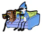 Pins De Mordecai / Un Show Más / Broches Metálicos (pines) - Miniatura 1