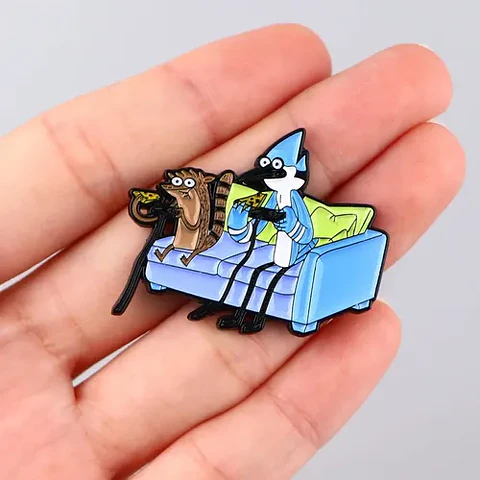 Pins De Mordecai / Un Show Más / Broches Metálicos (pines)