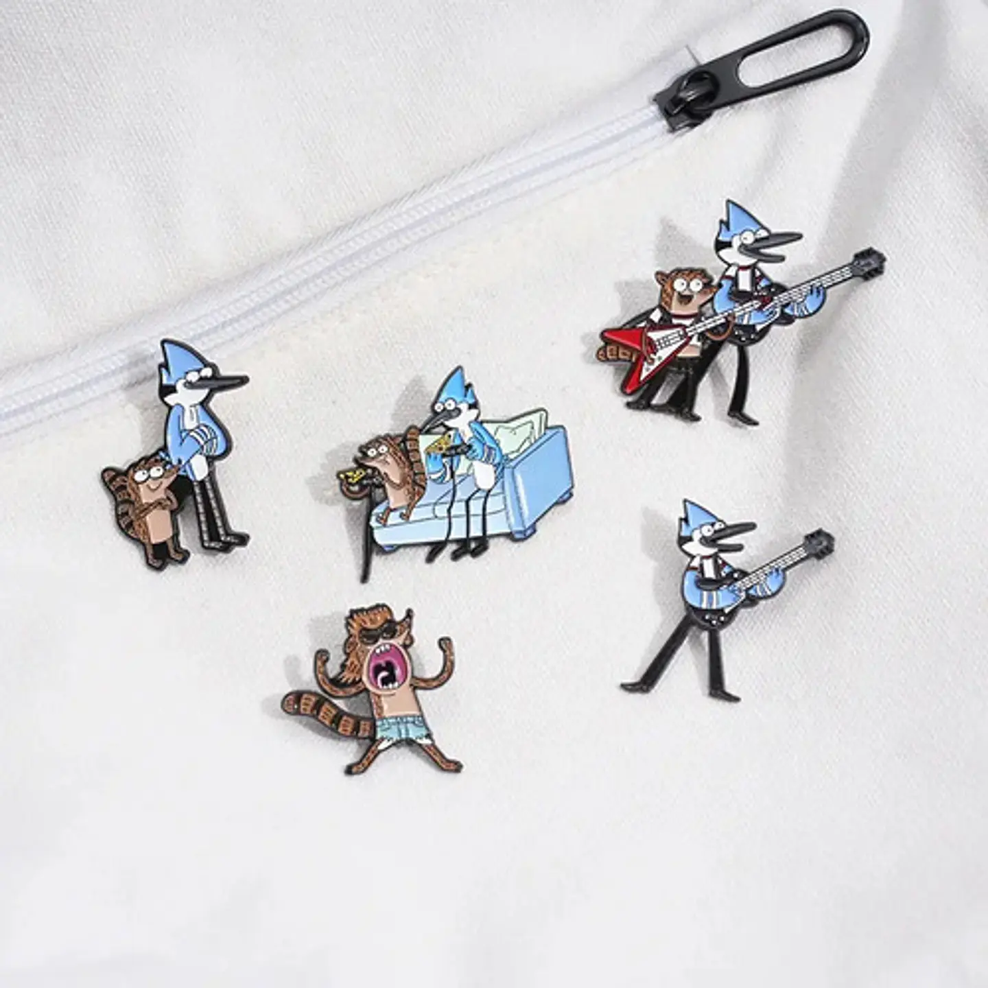 Pins De Mordecai / Un Show Más / Broches Metálicos (pines) 12
