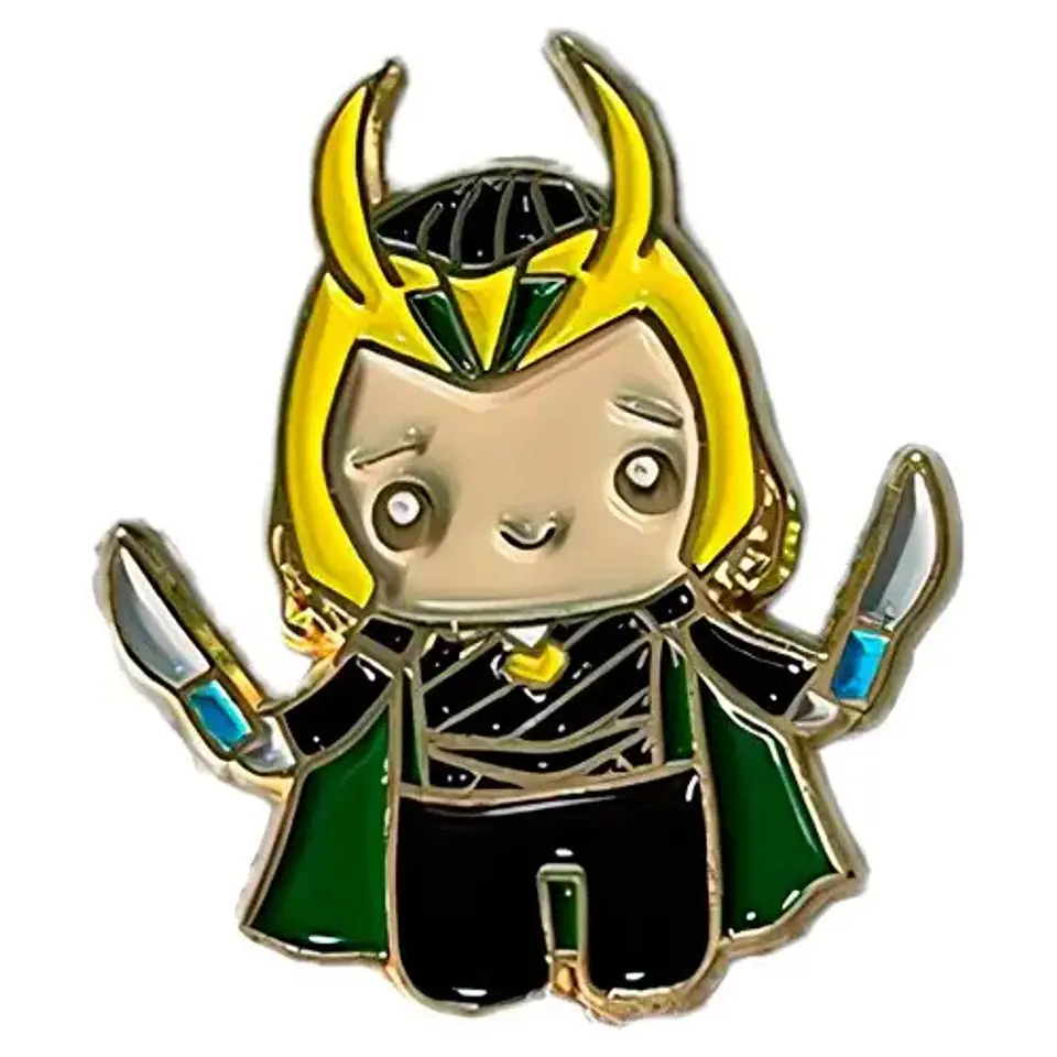 Pins De Loki / Marvel / Broches Metálicos (pines) 10