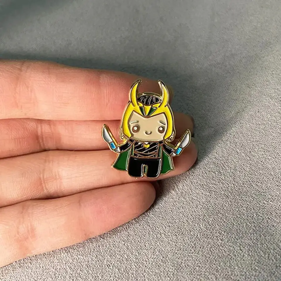 Pins De Loki / Marvel / Broches Metálicos (pines) 11