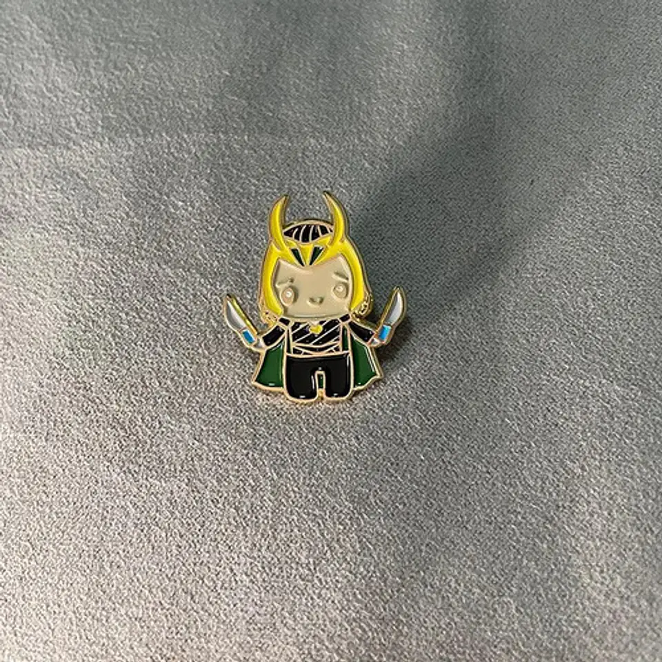 Pins De Loki / Marvel / Broches Metálicos (pines) 12