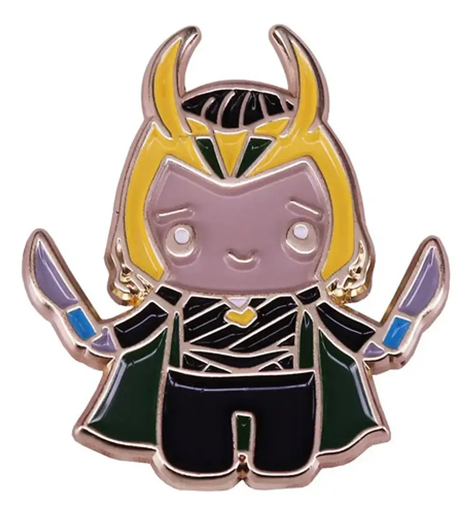 Pins De Loki / Marvel / Broches Metálicos (pines) 16