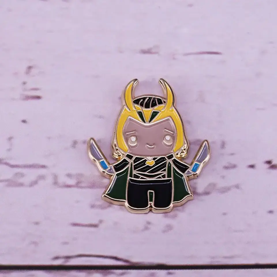 Pins De Loki / Marvel / Broches Metálicos (pines) 17