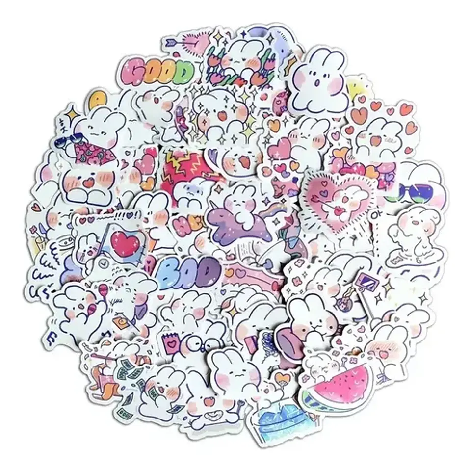Mongmong - Set De 50 Stickers / Calcomanias / Pegatinas 1