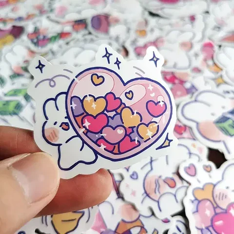 Mongmong - Set De 50 Stickers / Calcomanias / Pegatinas