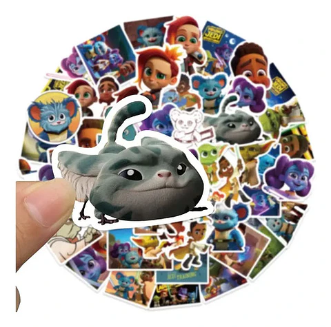 Star Wars: Jovenes Jedi - Set De 50 Stickers / Pegatinas