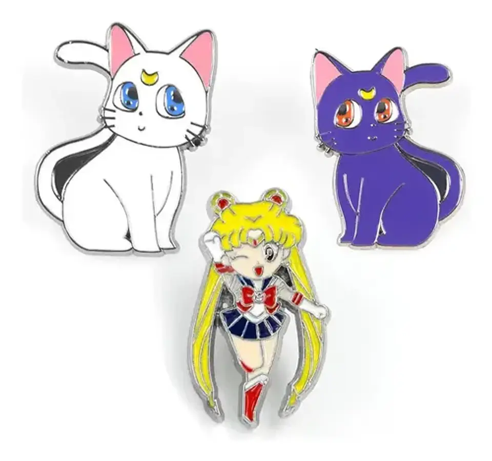 Pins Serena Tsukino Sailor Moon / Broches Metálicos (pines) 8