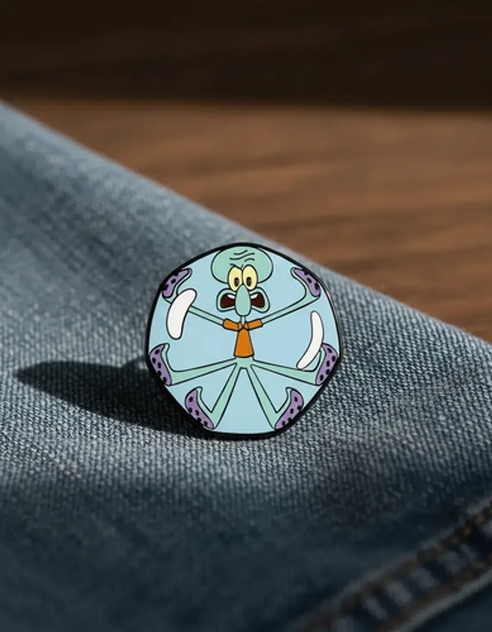 Pins De Calamardo / Bob Esponja / (pines) Broches Metálicos 14