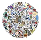 Un Show Más - Set De 50 Stickers / Calcomanías / Pegatinas - Miniatura 1