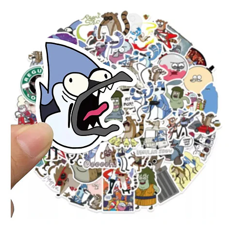Un Show Más - Set De 50 Stickers / Calcomanías / Pegatinas