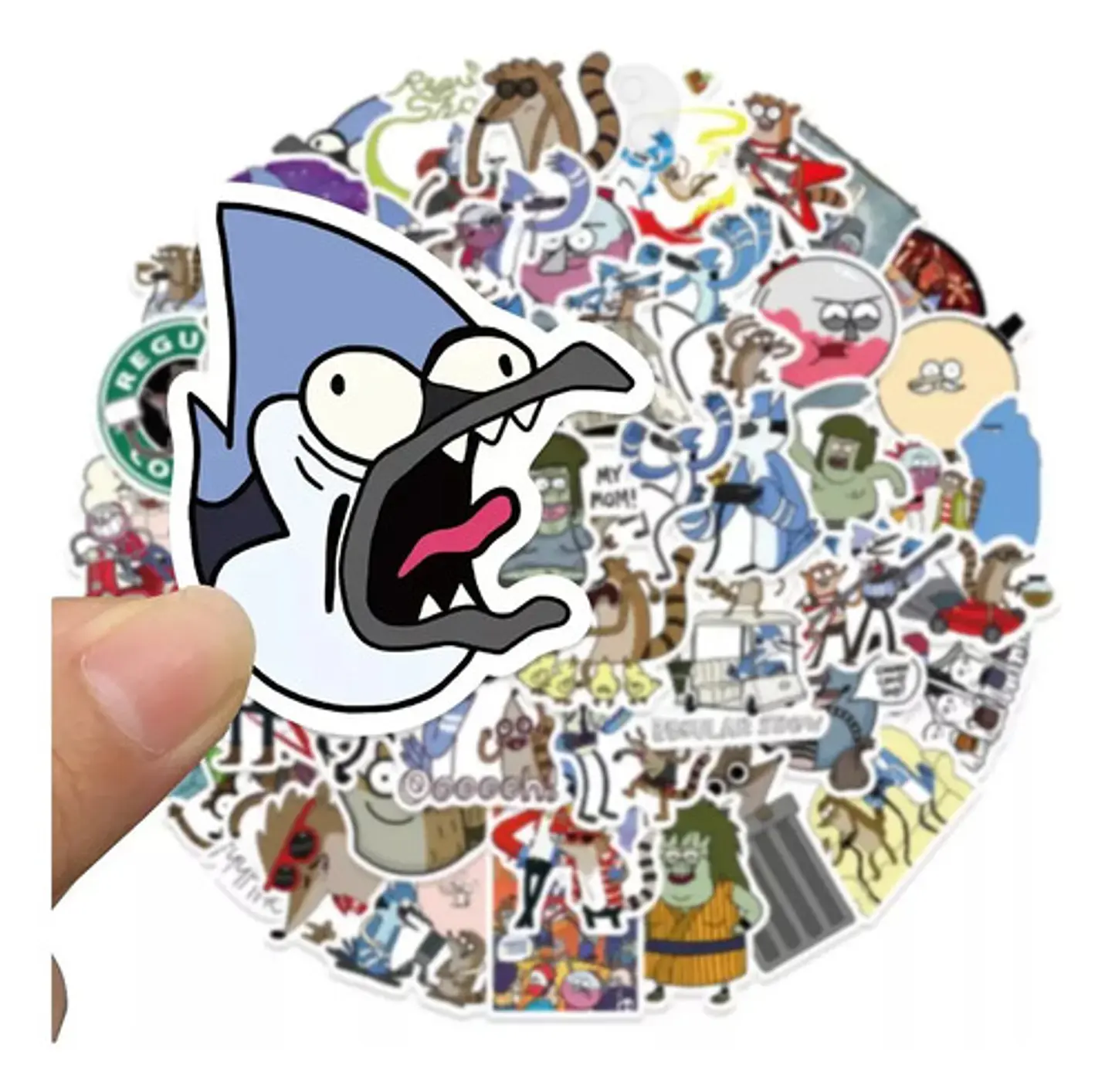 Un Show Más - Set De 50 Stickers / Calcomanías / Pegatinas 2
