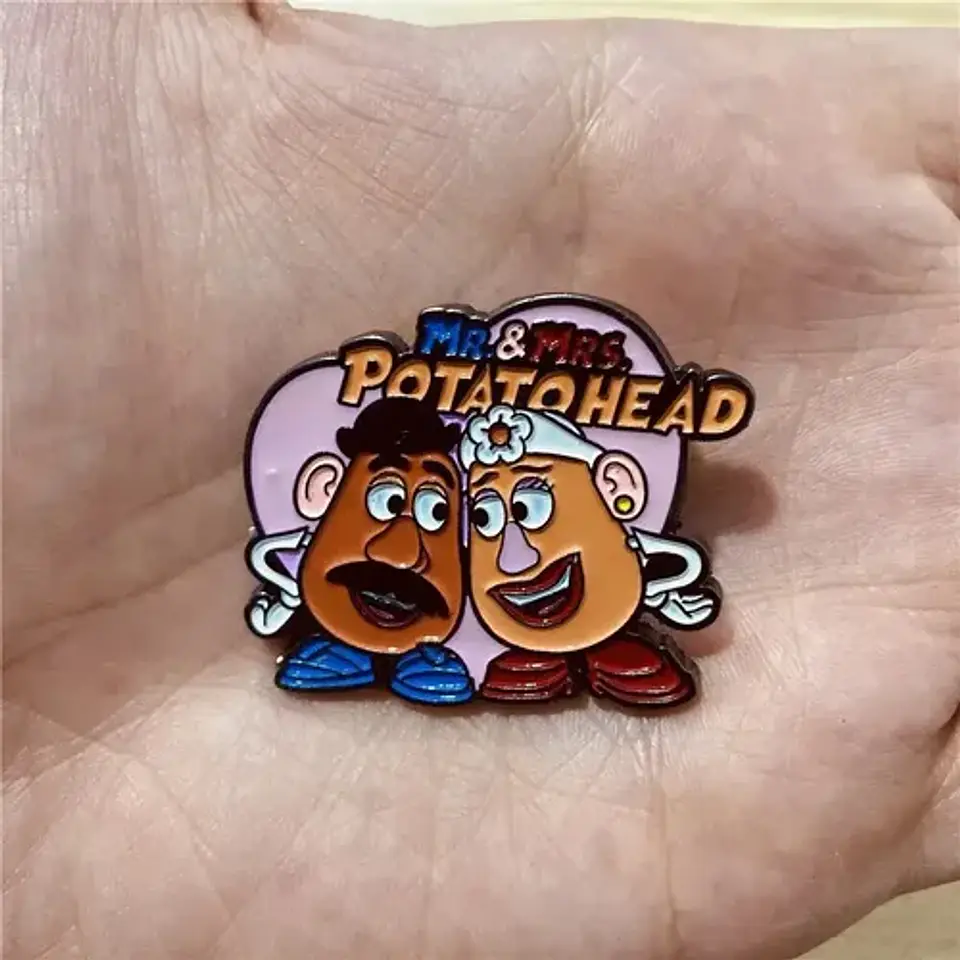 Pins Señor & Señora Cara De Papa / Toy Story / Metálicos 2
