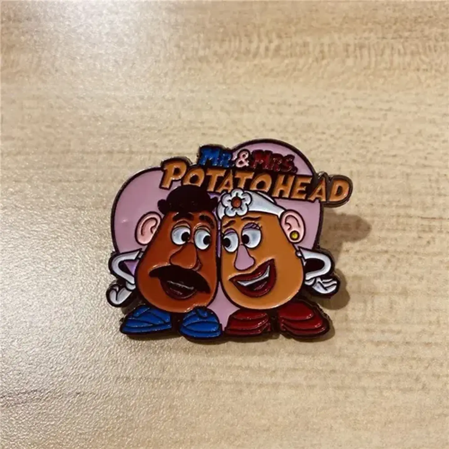 Pins Señor & Señora Cara De Papa / Toy Story / Metálicos 3