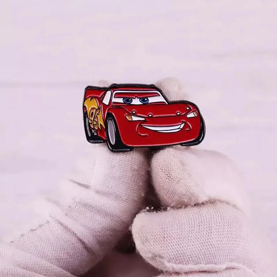 Pins De Rayo Mcqueen / Cars / Broches Metálicos (pines) 2