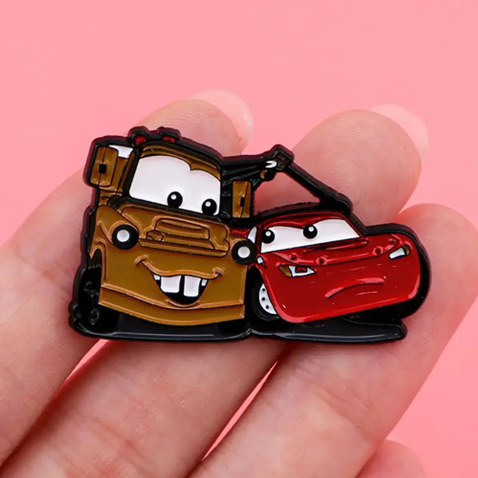 Pins De Rayo Mcqueen / Cars / Broches Metálicos (pines) 4