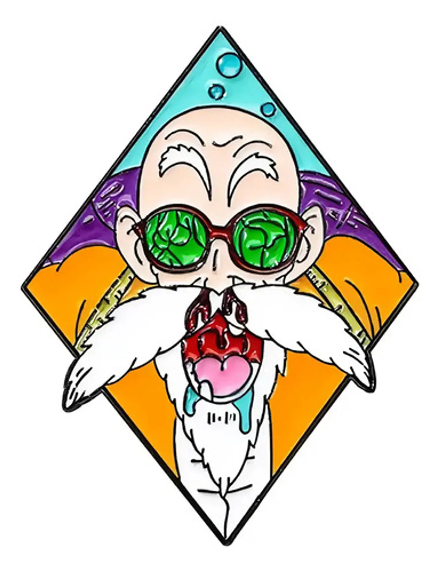 Pins Maestro Roshi / Dragon Ball / (pines) Broches Metálicos 11