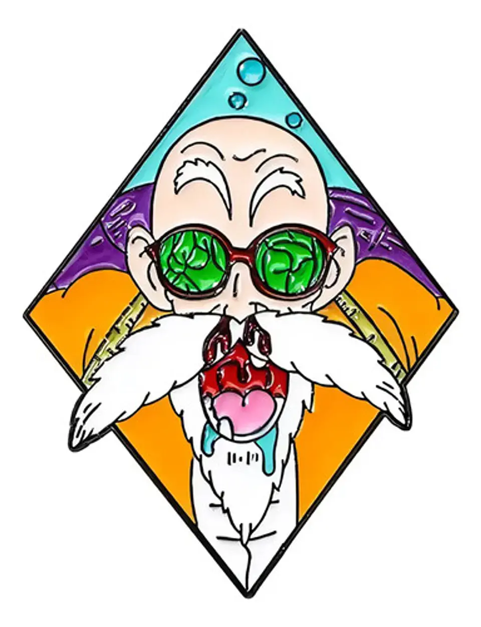 Pins Maestro Roshi / Dragon Ball / (pines) Broches Metálicos 11