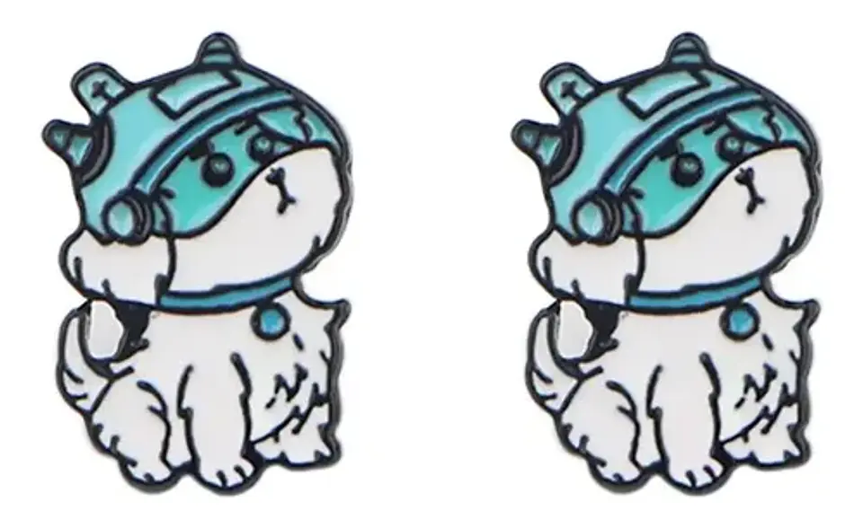 Aros Aretes Pendientes Rick And Morty / Acero Quirúrgico 7