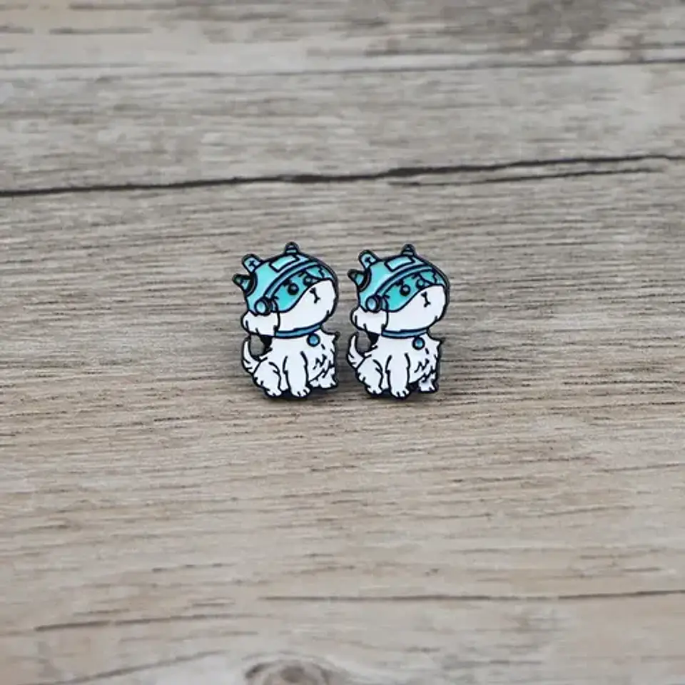 Aros Aretes Pendientes Rick And Morty / Acero Quirúrgico 10