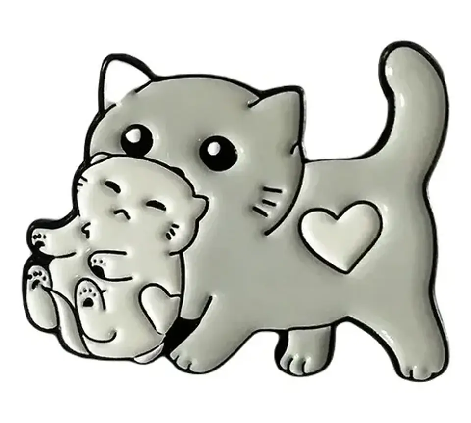 Pins De Gatitos / Gatos Kawaii / Pines Metálicos (broches) 6