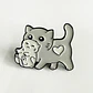 Pins De Gatitos / Gatos Kawaii / Pines Metálicos (broches) - Miniatura 12