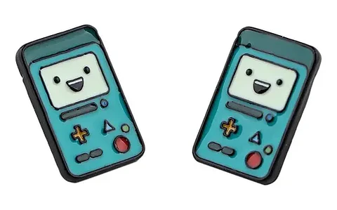 Aros Aretes Pendientes Bmo Adventure Time / Acero Quirúrgico