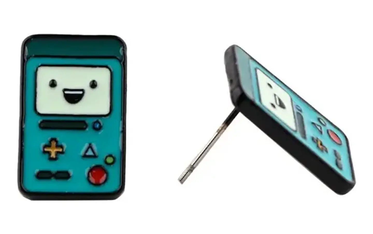 Aros Aretes Pendientes Bmo Adventure Time / Acero Quirúrgico 5