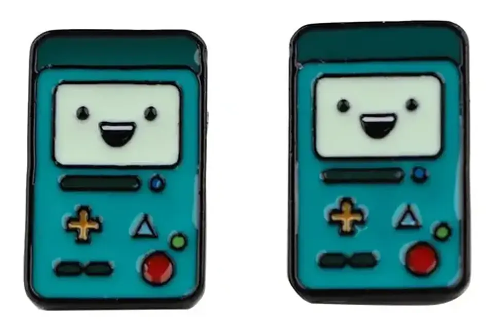 Aros Aretes Pendientes Bmo Adventure Time / Acero Quirúrgico 6