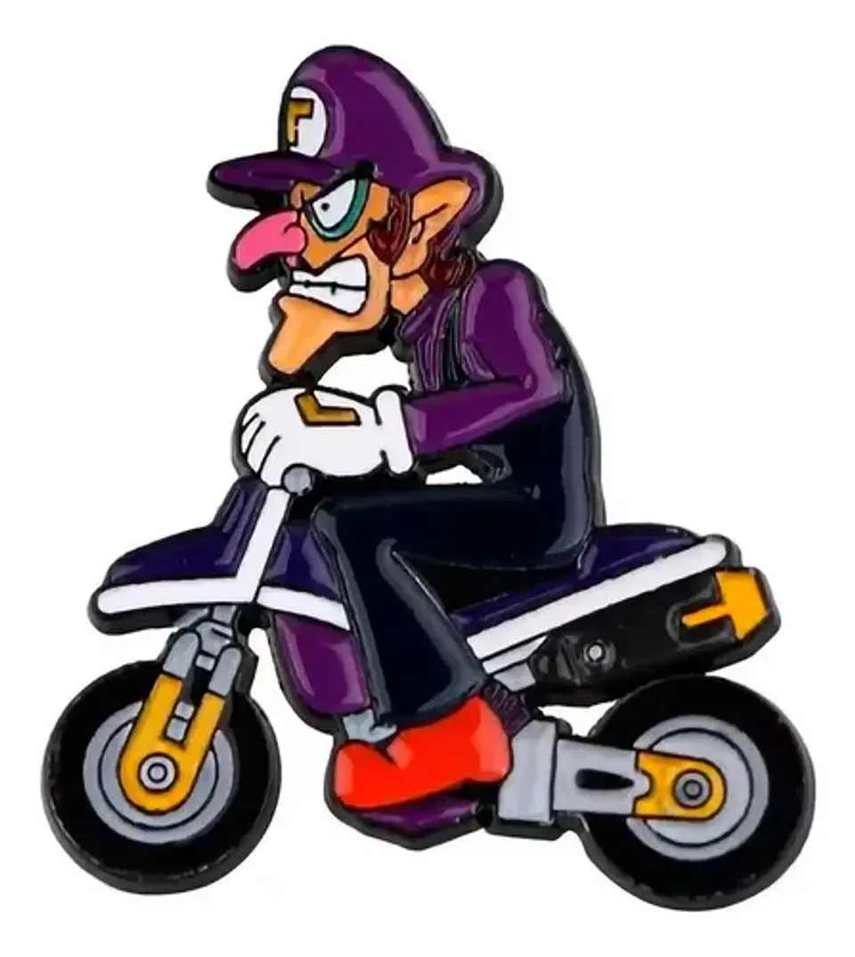Pins De Waluigi / Waluigi / Broches Metálicos (pines) 6