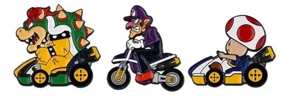 Pins De Waluigi / Waluigi / Broches Metálicos (pines) 8