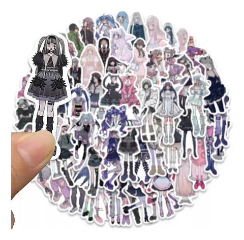Harajuku Girls - Set 50 Stickers / Calcomanias / Pegatinas
