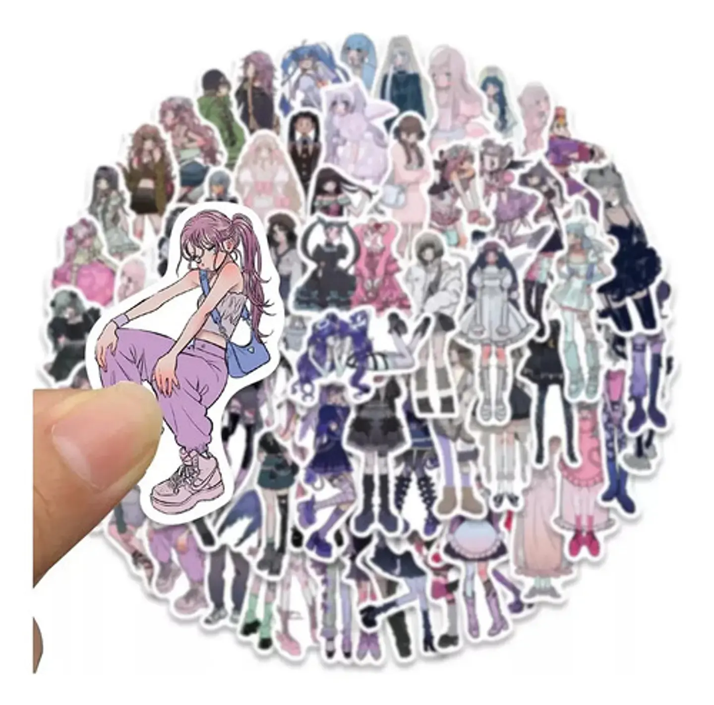 Harajuku Girls - Set 50 Stickers / Calcomanias / Pegatinas 3